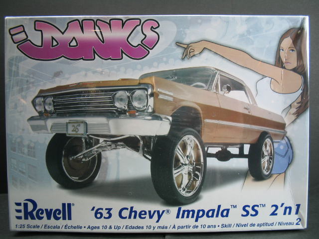 インパラ プラモデル 1963 Chevy Impala