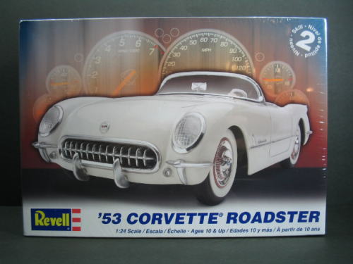 コルベット ロードスター プラモデル 1953 Corvette