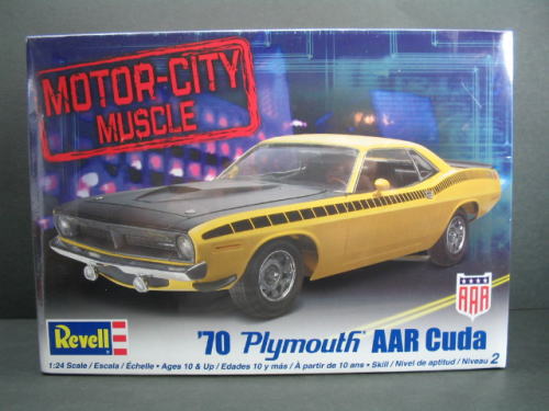 プリムス クーダ プラモデル 1970 Plymouth AAA Cuda