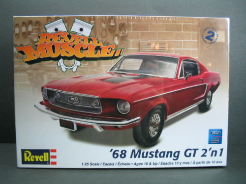 マスタング GT プラモデル 1968 Mustang GT