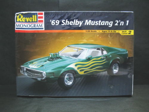 シェルビー マスタング プラモデル 1969 Shelby Mustang